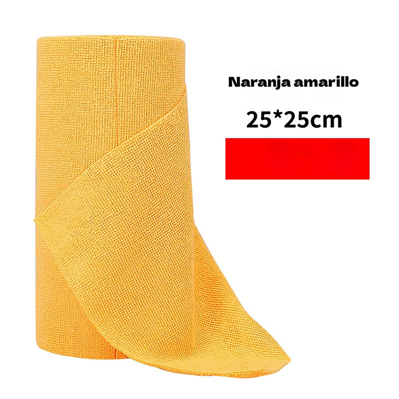 ✨（2 rollos 40 hojas-25 x 25 cm）🧼Rollos de toallas de limpieza reutilizables que se pueden arrancar uno a uno.