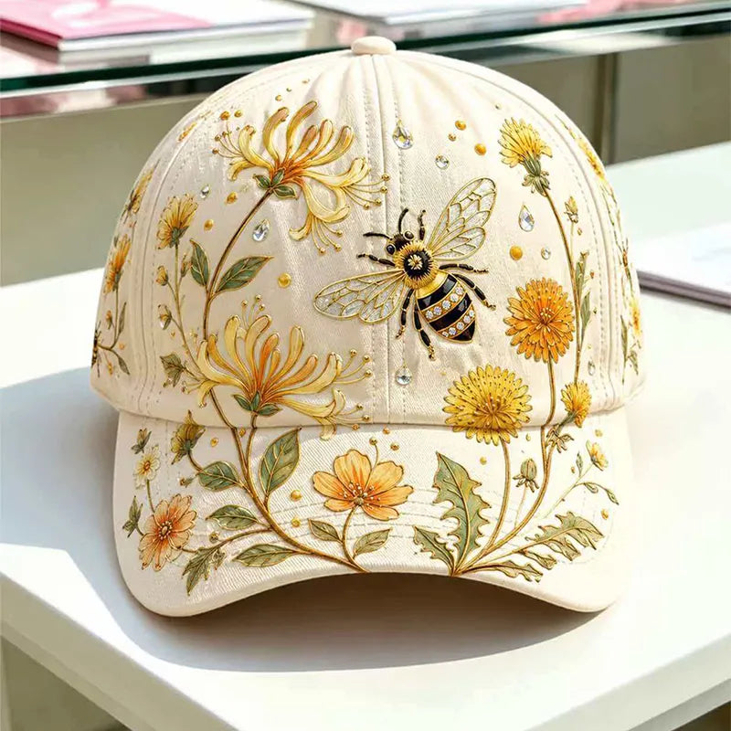 🧢 Gorra de moda de primera calidad con bordado 3D, protección solar y sombreado.