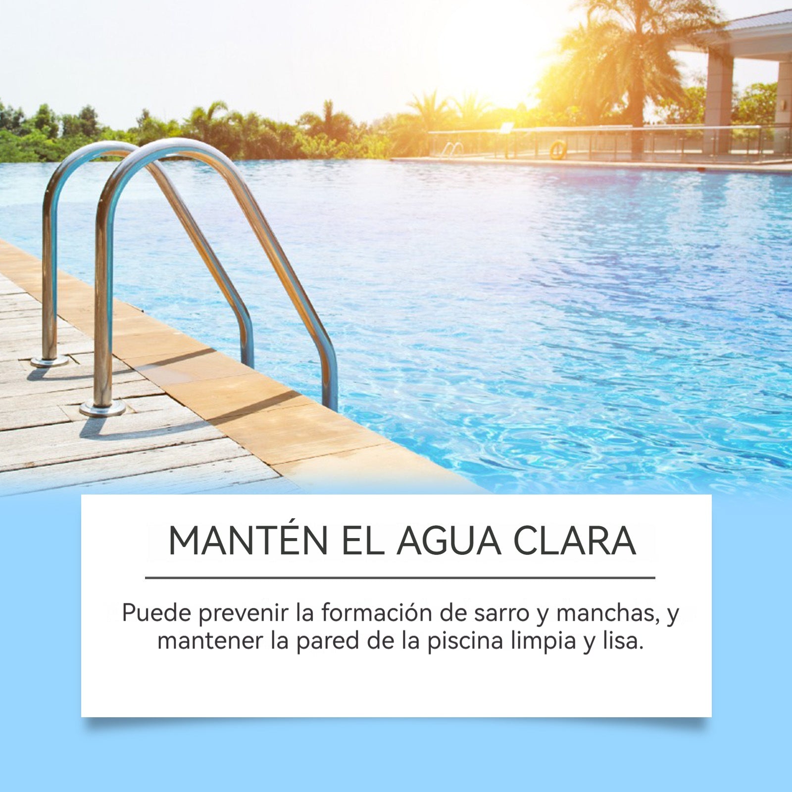 🔥【2 botella 25€】🏊‍Pastillas efervescentes para la limpieza de piscinas
