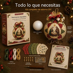 🎄✨ ¡Especial de Navidad! Kit de decoración navideña de patchwork para el Nacimiento de Jesús: ¡crea exquisitos recuerdos hechos a mano! 🎁🙏
