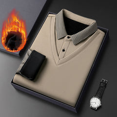 49%OFF👔[M-4XL]Suéter de dos piezas de chenilla sintética para hombre con terciopelo y engrosamiento para mantener el calor