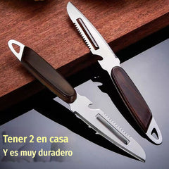 3 piezas por 25 euros--Pelador multifuncional de acero inoxidable