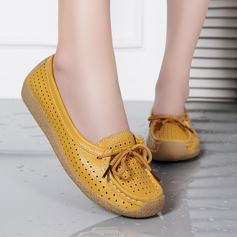 【35-41】2025, zapatos de mujer con suela suave, planos y versátiles, nuevo estilo