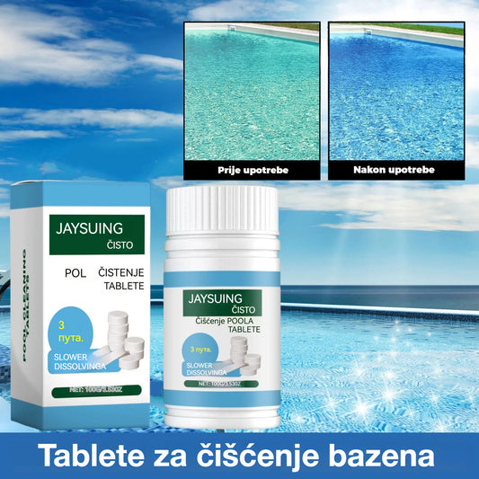 🔥Kupite 1 i dobijte 1 gratis (2 bočice) šumećih tableta za čišćenje bazena