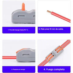 🔥¡Reducción de precio promocional!⏳⏳【30/60 piezas】Conector de cable eléctrico multifuncional