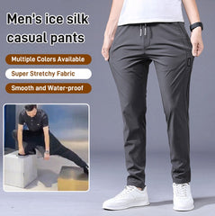 🎉🎉【M-5XL】 2025 Primavera Nuevos pantalones casuales elásticos para hombres