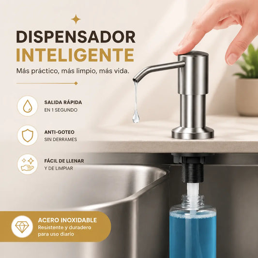 Kit de tubo de extensión para dispensador de jabón de lavabo