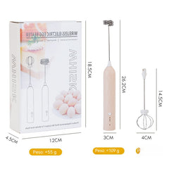 ✨Batidor de huevos totalmente automático 2 en 1,El aliado ideal para la repostería fácil y el café