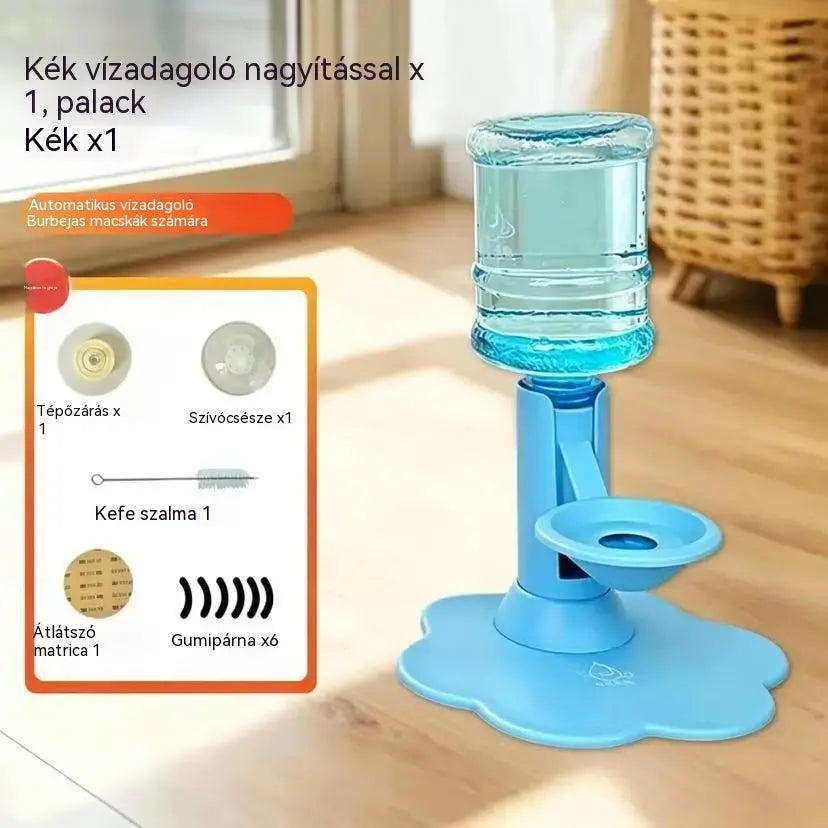 🐾 Automatikus kisállat vízadagoló – Gravitációs önfeltöltő itató kutyáknak és macskáknak