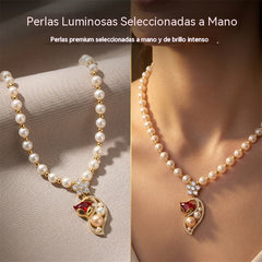 📢📢 ¡50% de descuento! ¡⏰Joyas exclusivas💎Elegante collar de perlas de zorro para mujer!
