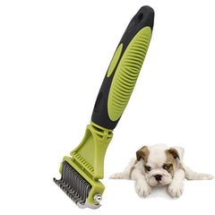 【Compra 1 y recibe 1 gratis】🐶✨ ¡Adiós a los nudos y al pelo por toda la casa! Peine 2 en 1 para mascotas 🐱