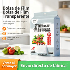 【500 piezas】🍲🔒 Fundas Elásticas Desechables para Alimentos – Ajuste Universal, Protección Contra el Polvo y Frescura Duradera 🌟