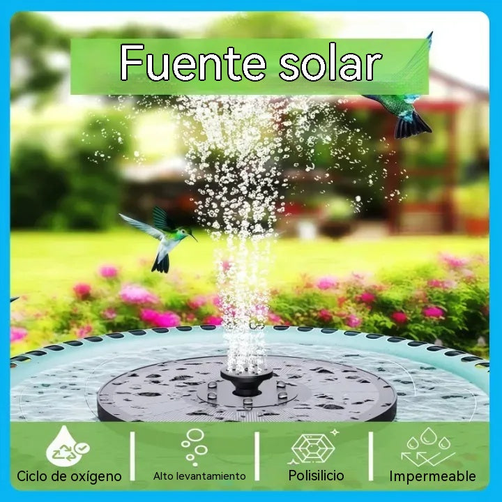 💥50%OFF💥Fuente de agua alimentada por energía solar