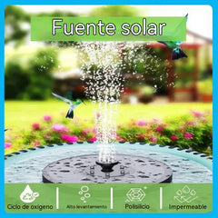 💥50%OFF💥Fuente de agua alimentada por energía solar