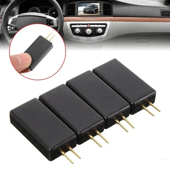 [4 piezas ]🚗 Resistencia de diagnóstico SRS: simula los circuitos del airbag, borra los códigos de error y es ideal para reparaciones y pruebas de diagnóstico de airbags 🛠️