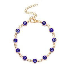 ✨【Compra uno y llévate otro gratis】💫👁️ Pulsera ajustable del ojo turco, que protege tu buena fortuna