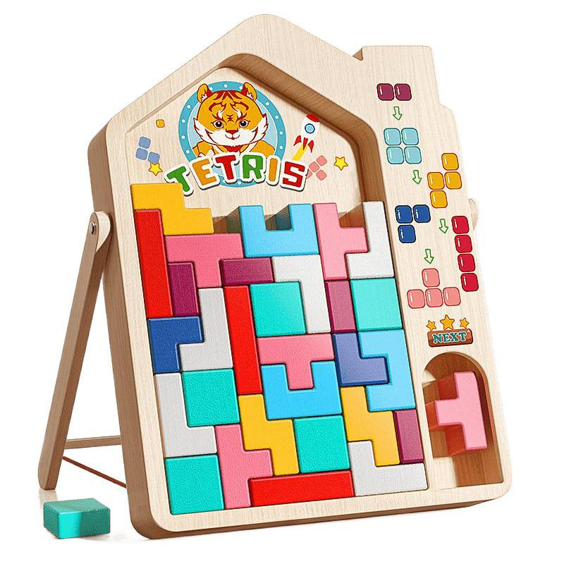 👶🌈🧩Vegyél egyet, a másodikat ajándékba kapod!🔥Tetris-stílusú kirakóelemek – fejlesztőjátékok agytornához és kognitív fejlődéshez.