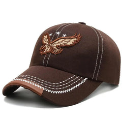 🔥 Productos más vendidos【2 piezas】💙Gorra de béisbol con bordado de águila