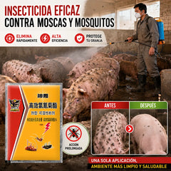 【10 piezas】Spray especial para matar mosquitos y moscas para granjas de cría