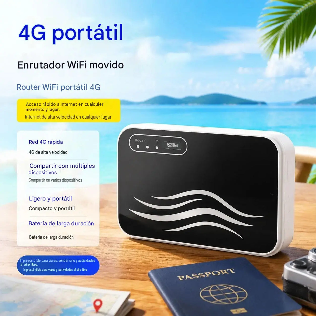 🌍✨ Globális hordozható Wi-Fi – vízum nem szükséges –: internet-hozzáférés bárhol, bármikor.
