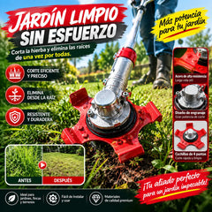 💥Ruedas de zanja de acero al manganeso de alta dureza, adecuadas para zanjar y cortar césped [modificación de cortadora de césped]