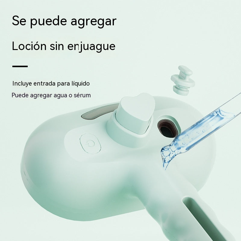 🐶🐱 Cepillo de vapor para mascotas | Peine desenredante y dispositivo para eliminar el pelo de perros y gatos 💧✨