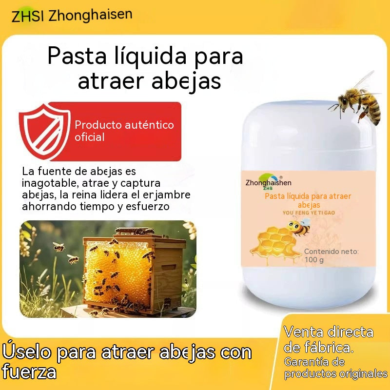 【3 botellas por 25 euros】🐝 Atrayente para abejas: ¡Ingredientes naturales, acción rápida! ¡Atrae rápidamente a las abejas de vuelta a la colmena!