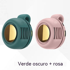 【2 unidades】Mini ventilador portátil con pinza para ropa, rotación ajustable de 360°, refrigeración ultrasilenciosa, flujo de aire natural y saludable, recargable por USB