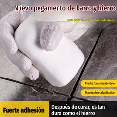 Adhesivo de alta resistencia, sin formaldehído, para sellar orificios de aires acondicionados; sellado de tuberías de desagüe domésticas, resistente a insectos e impermeable.