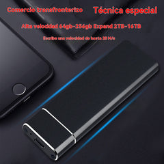💾🔥 Disco Duro Externo Portátil 16TB – SSD Ultrarrápido Plug & Play para Windows, Mac, PC y Móviles | Alta Velocidad y Gran Capacidad
