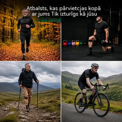 【2 pāri (4 gab.)】🏃‍♀️ Sporta ceļgalu ortoze – ērts un drošs atbalsts