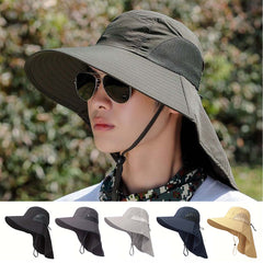 🔥【Compre 1 y obtenga 1 gratis】Sombrero protector universal para pesca al aire libre