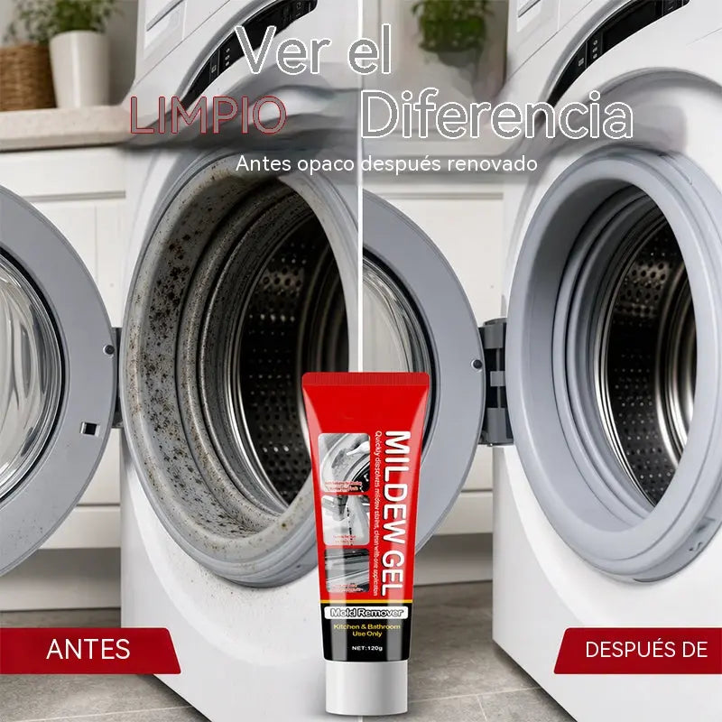 🔥 ¡50% de descuento! Potente gel removedor de moho: se adhiere firmemente a azulejos, lechada y selladores. ¡No necesita frotar, solo aplique, espere y limpie! 🧽✨
