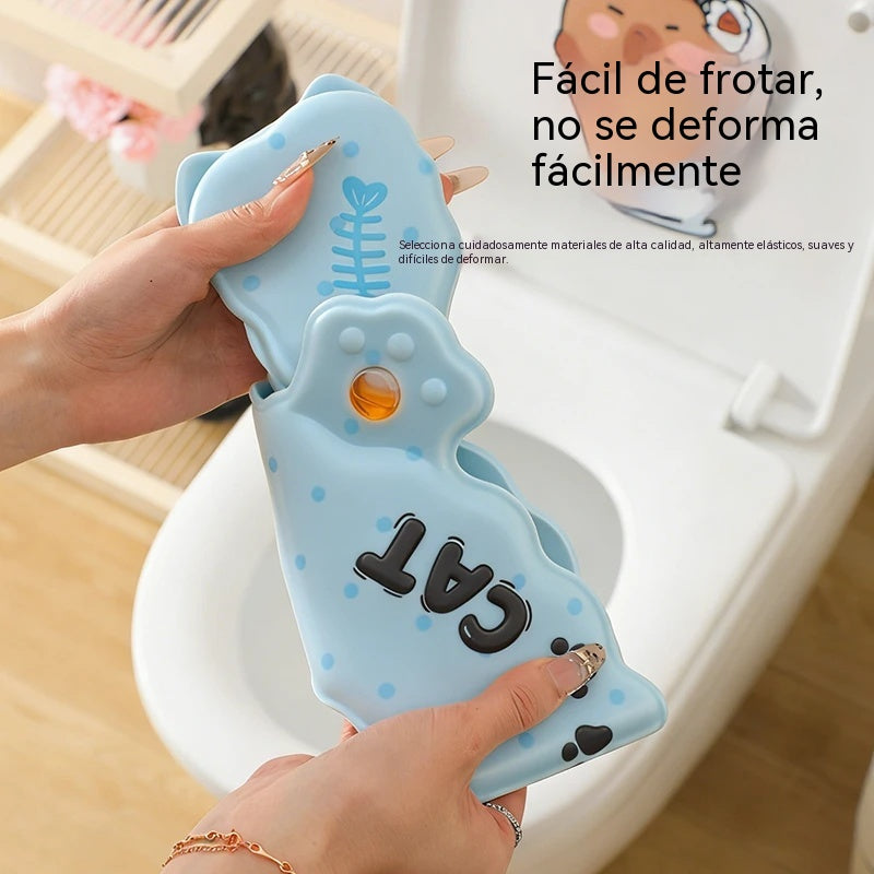 🎁 Compra 1 y llévate 1 gratis, ¡2 unidades por solo 24 €!🚽🧼 Funda de Asiento de Inodoro EVA Suave 4 Estaciones – Impermeable, Lavable y Súper Cómoda