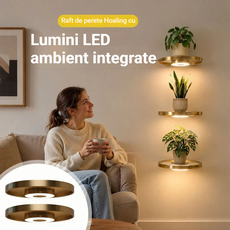💡🍃Soporte de pared colgante con funciones integradas
