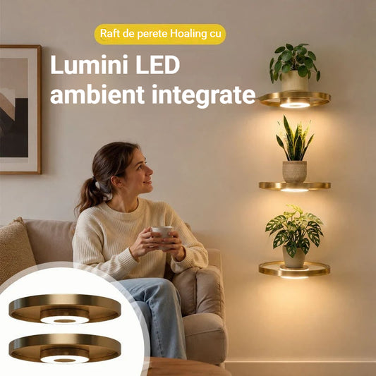 💡🍃Soporte de pared colgante con funciones integradas