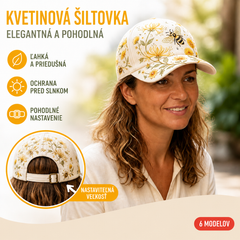 🧢Módna prémiová šiltovka s 3D výšivkou, ochranou pred slnkom a tienením