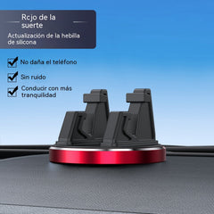 🔥🚗📱 Soporte universal para teléfono de coche, giratorio, con base de ventosa antideslizante.