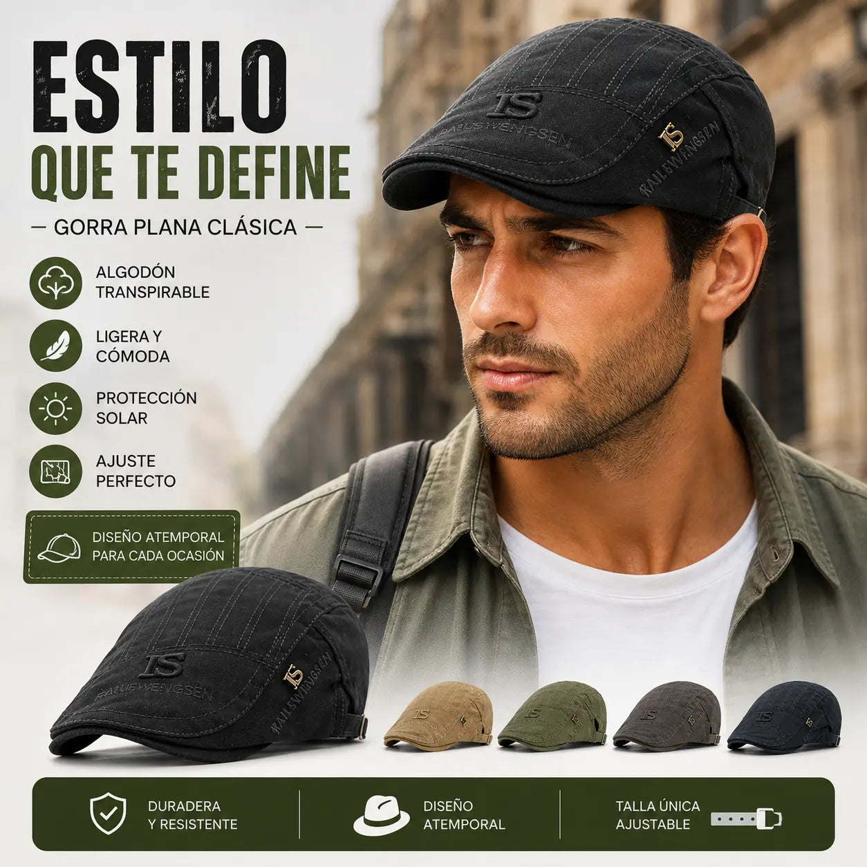 💥【Oferta por tiempo limitado】💥Nueva boina de algodón 2026