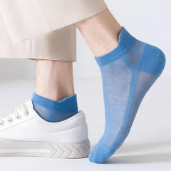 🔥【Compra 10 y llévate 10 gratis】🔥【35-44】Calcetines de negocios transpirables, antibacterianos y desodorantes para hombre [10/20/30 pares]