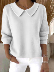 🔥【S-3XL】Top cómodo de manga larga con cuello en V para otoño e invierno