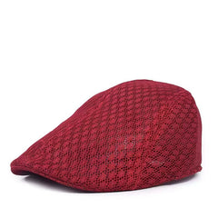 ☀️【Compra uno y llévate otro gratis, 56-58cm】🧢Boina de hombre transpirable de malla con protección UPF50+