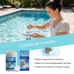 30%OFF🔥Compre 1 y obtenga 1 gratis（2 botella）Pastillas efervescentes para la limpieza de piscinas