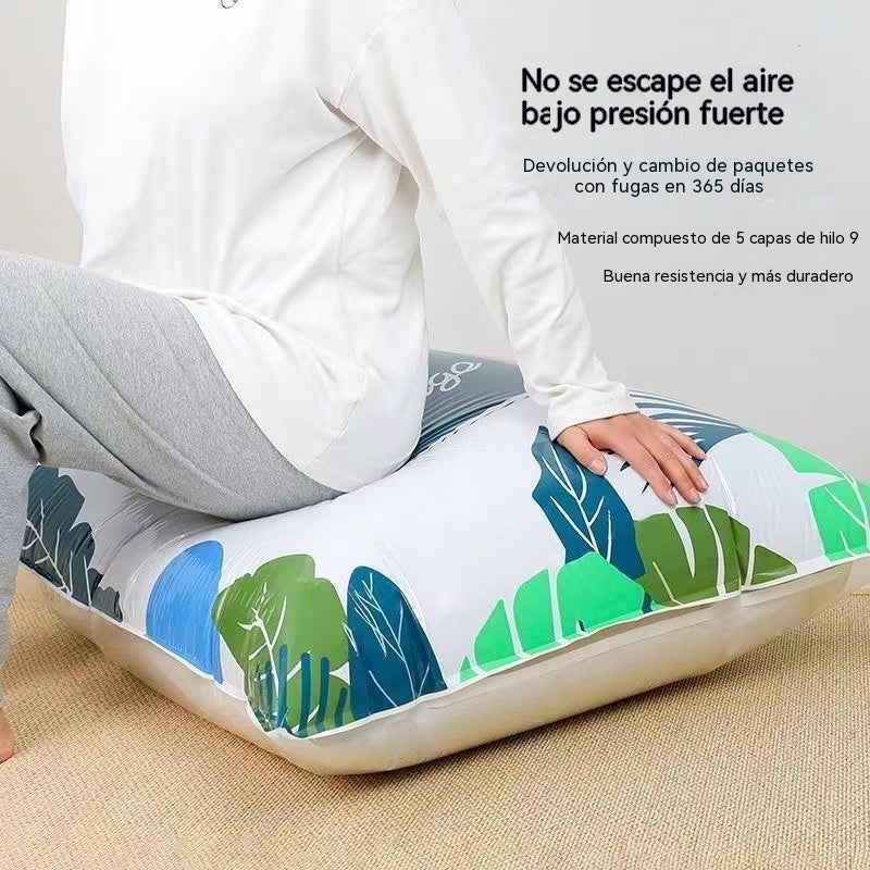 【5 artículos】Bolsas de compresión/bolsas de almacenamiento al vacío, ideales para guardar ropa y edredones, resistentes a la humedad y al polvo, y aptas para uso estacional.
