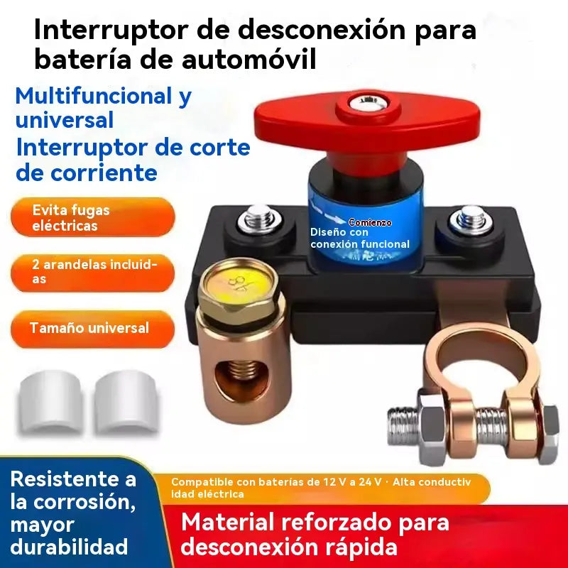 🔋🚗Interruptor de desconexión de la batería del coche