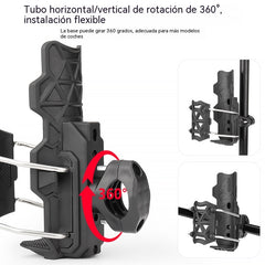 🚴🏍️💧 Portabidón Universal Ajustable para Bicicleta y Motocicleta – Giro 360° y Súper Resistente 🔥49% OFF