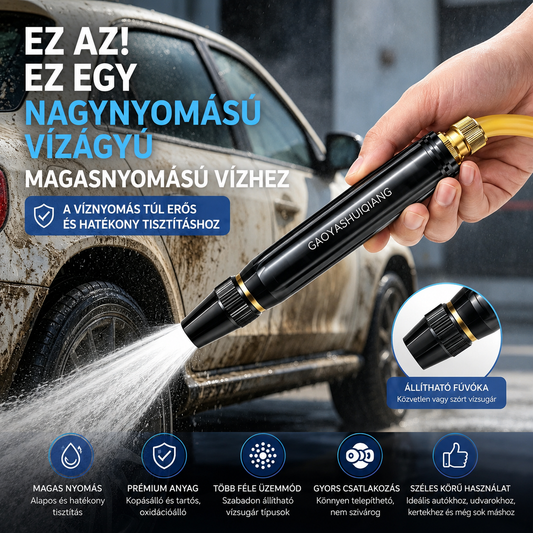 Utolsó nap 55% kedvezménnyel - 🔥【Vásárolj 1-et, kapsz 1-et ingyen】（2 szett）Nagynyomású szórópisztoly otthoni használatra