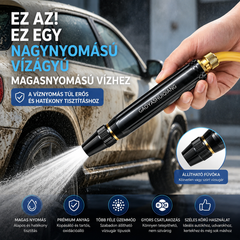 Utolsó nap 55% kedvezménnyel - 🔥【Vásárolj 1-et, kapsz 1-et ingyen】（2 szett）Nagynyomású szórópisztoly otthoni használatra