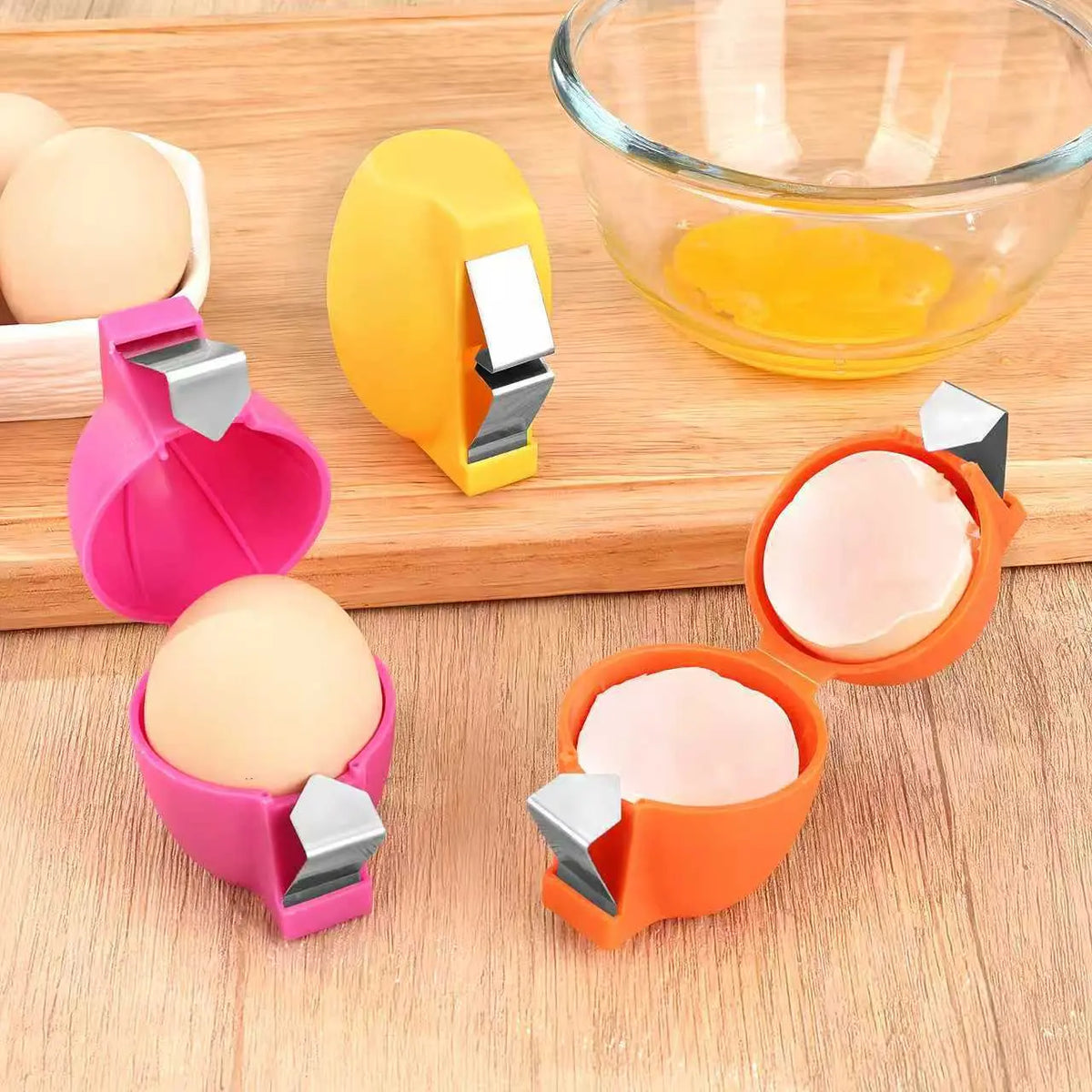 🔥50% kedvezmény🔥3 darab🥚 Tojásnyitók
