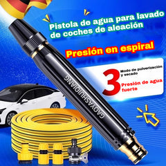 💧🚗Nueva boquilla de lavado de autos de alta presión, universal para regar flores, lavar autos y limpiar el suelo